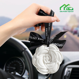 Sáp thơm hình hoa hồng treo phòng, ô tô, tủ quần áo - sáp thơm hoa khô
