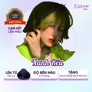  Thuốc nhuộm tóc SIÊU DƯỠNG màu XANH RÊU không tẩy, thuốc nhuộm tóc tại nhà | Kolorhair | DIVASEA