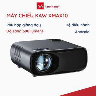 Máy Chiếu KAW XMAX10 - Độ Phân Giải 4K, Độ Sáng 600 Lumens, Phù Hợp Giảng Dạy, Phòng Trà, Coffee