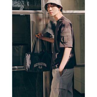 Áo cổ tròn 8.Seconds tay túi hộp form oversize 4305
