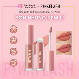 Son Tint Lì PINKFLASH Siêu Mịn Môi Dưỡng Ẩm Môi Có Độ Bóng Nhẹ