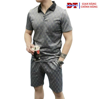 Đồ bộ thể thao nam nữ POLO chất liệu thun lạnh co giãn thoáng mát 3 size 40-85kg họa Tiết Chữ B-C Mặc Nhà, Tâp Gym - DTB