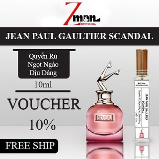 Nước Hoa Nữ Jean Paul Gaultier Scandal Gợi Cảm Với Phong Cách Độc Đáo Chiết 10ml