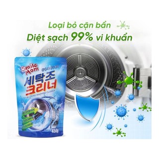 Bột Tẩy Vệ Sinh Lồng Máy Giặt 450gr