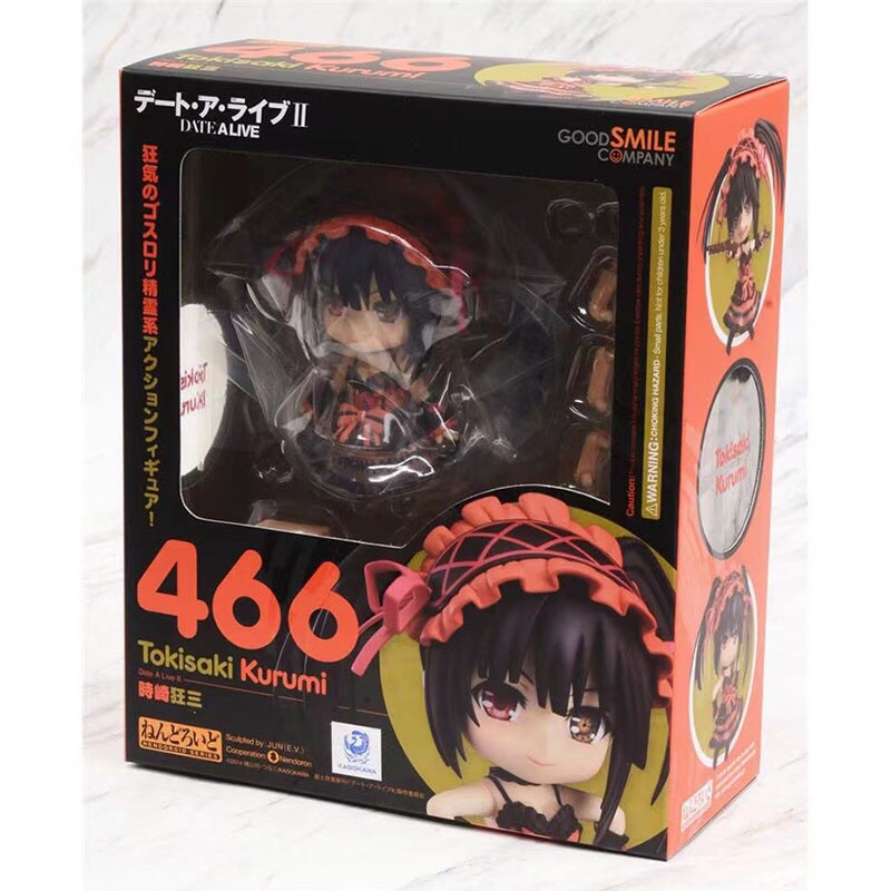 Xã Kho Nendoroid Nhân Vật Tokisaki Kurumi Xinh Xắn #Mô Hình Đồ Chơi Bằng Pvc Sưu Tầm 466 (Hộp bị móp