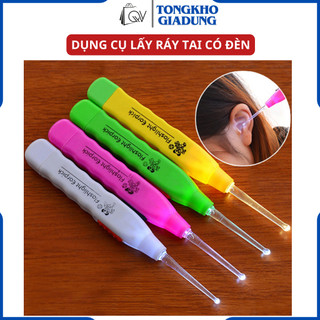 Ngoáy tai có đèn led - Lấy ráy, dáy tai, soi tai, ngoáy tai có đèn cho bé