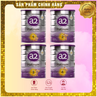 Sữa a2 platinum nội địa úc cao cấp số 1,2,3,4 mẫu mới date 2025 - 2026