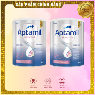 Sữa thuỷ phân 1 phần Aptamil Sensitive cho bé dị ứng đạm bò nhẹ 900g (MẪU MỚI NHẤT)