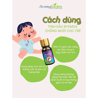 Tinh dầu đuổi muỗi byemos