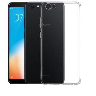Ốp lưng Vivo Y81 silicon giả da,chống sốc auto Focus,Ốp dẻo trong suốt Vivo Y81