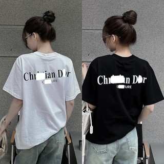 Áo Thun Dii.Orr Nam Nữ Tay Ngắn From Rộng Basic Chất Vải Cotton 100% Thoáng Mát Thấm Hút Mồ Hôi Phong Cách Trẻ Trung