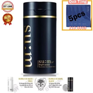 [ Sale Tách Set D.2026 ] Mặt nạ thải độc làm trắng da làm sạch bụi bẩn bả nhờn sum37 bright award bubble-de mask
