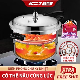Nồi áp suất đa năng dùng cho bếp từ và bếp ga Nồi áp suất nhanh chóng, an toàn dùng trong nhà