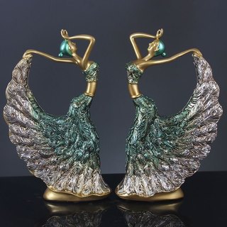 Tượng cô gái múa bale decor nhà