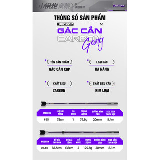 Gác Cần Carbon HANDING XGP