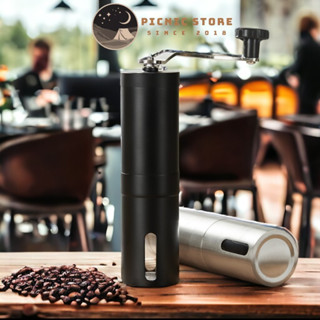 Máy Xay Cà Phê Bằng Tay, Cối Xay Cà Phê Cầm Tay Thép Không Gỉ Cao Cấp Đa Năng, Coffee Grinder