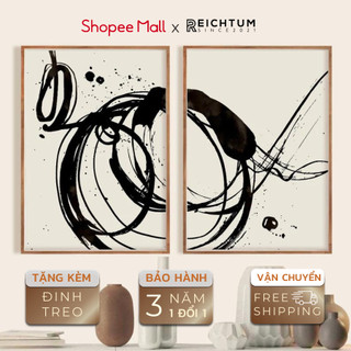 Tranh treo tường tráng gương SET2 của REICHTUM - Trang trí nhà / phòng ngủ/ Decor / Chất liệu bền bỉ