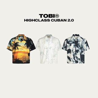 Áo Sơ Mi Lụa in Họa Tiết TOBI