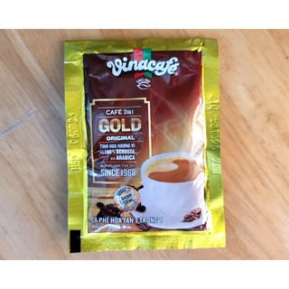 Gói lẻ 20 gram cà phê sữa hòa tan 3 in 1 café gold original