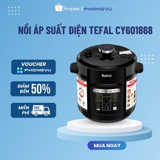 Nồi áp suất Tefal CY601868 - Đa chức năng - Chính hãng Tefal Việt Nam - Bảo hành 24 tháng