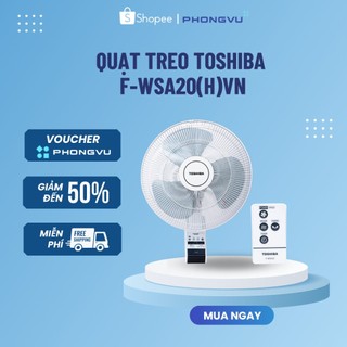 Quạt treo Toshiba F-WSA20(H)VN - Chính hãng Toshiba Việt Nam - Bảo hành 12 Tháng