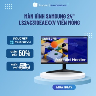 Màn hình Samsung 24" LS24C310EAEXXV viền mỏng (1920 x 1080/ IPS/ 75Hz/ 5 (GTG)) - Bảo hành 24 tháng