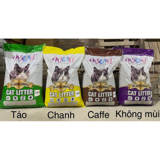 Cát vệ sinh mèo, cát đất sét IKAT cat litter 20KG