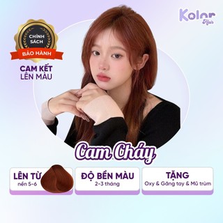  Thuốc nhuộm tóc SIÊU DƯỠNG màu CAM CHÁY không cần tẩy, nhuộm tóc tại nhà | Kolorhair, Kolor hair |DIVAS