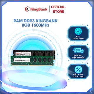 Ram ddr3 kingbank 8gb 1600mhz