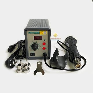 Trạm khò QUICK 858D chính hãng có hiển thị nhiệt độ