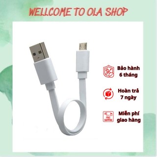 Cáp sạc điện thoại dài 20cm chân Micro sạc nhanh 2A CAP37