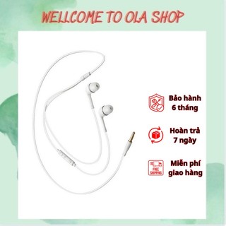 Tai nghe oppo J5 giắc 3.5mm có mic và nút âm lượng.