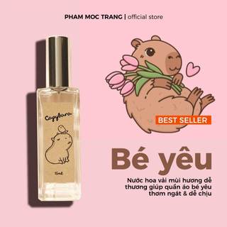 CAPYBARA PERFUME - NƯỚC HOA VẢI THƠM DỄ THƯƠNG VÀ KHỬ MÙI QUẦN ÁO