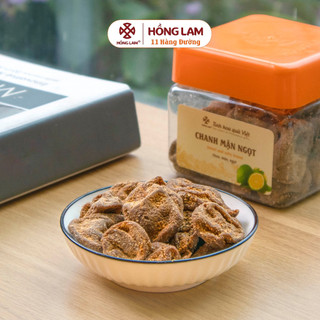 Ô mai chanh mặn ngọt hồng lam - vị chua mặn ngọt - hộp