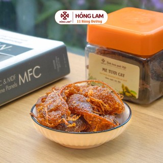 Ô mai me tươi cay hồng lam - vị chua cay ngọt - hộp