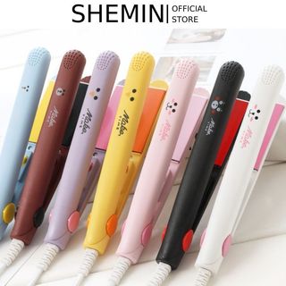 Máy uốn tóc ép tóc làm tóc đa năng máy duỗi tóc nhỏ gọn mini SHEMIN