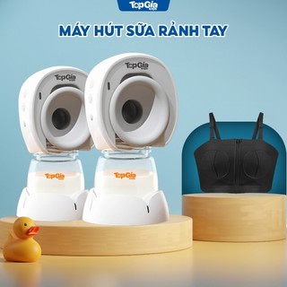 Máy hút sữa không dây rảnh tay Topgiakids S20 phễu Silicon 3 Chế Độ Mát xa, Kích Sữa, Hút Sữa