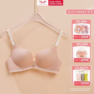 Áo lót không gọng mút dày 3cm nâng ngực VINGO su đúc mềm mịn S429 VNGO