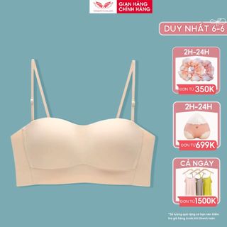 Áo quây ngực không dây chống tụt mút vừa VINGO thiết kế cup ngang ôm ngực chống tuột mặc đầm hở lưng đi tiệc S333 VNGO