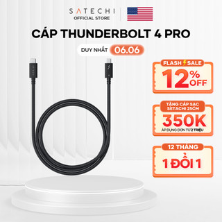  SATECHI Cáp Thunderbolt 4 Pro Satechi 1M - BẢO HÀNH 1 NĂM