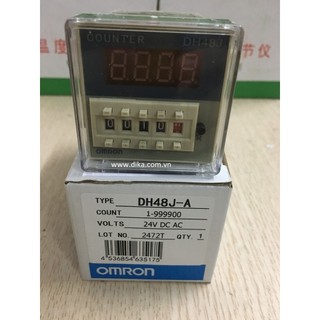 Bộ đếm 11 chân omron dh48j-a11 24vdc kèm đế