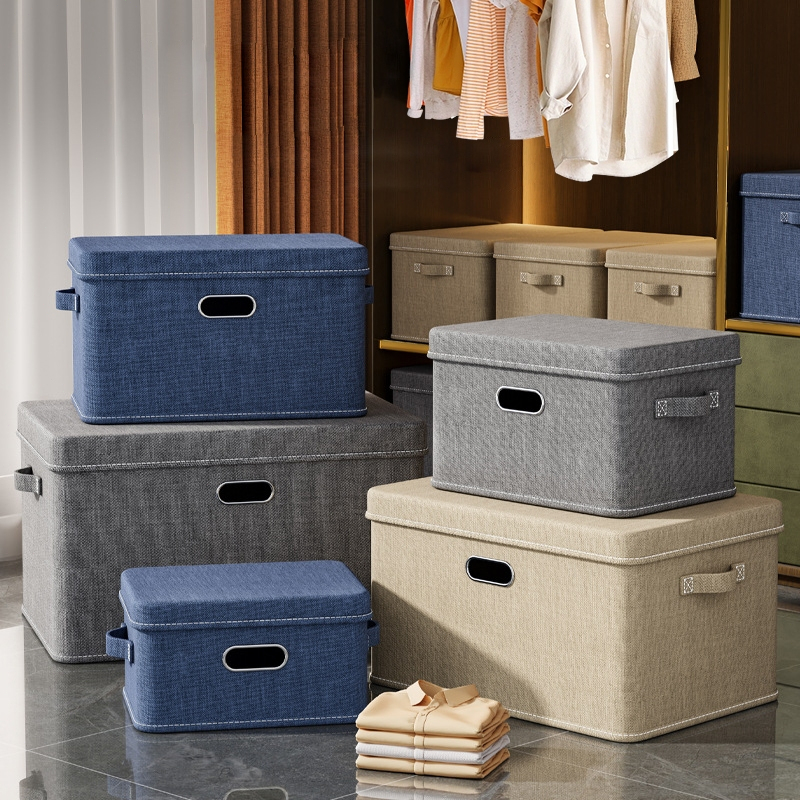 Hộp Đựng Quần Áo Hộp Đựng Quần Áo Có Nắp, 90L Sức Chứa Lớn Không Mùi Chắc Chắn Và Bền