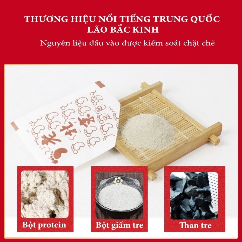 Hộp 50 Miếng Dán Thải Độc Bàn Chân RUNHOME Ngải Cứu Giúp Thư Giãn Ngủ Ngon Giảm Nhức Mỏi Tê Chân Giải Độc Hiệu Quả