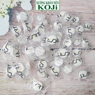 Combo 10 Khăn Nén Cao Cấp  Có Vỏ - Mẫu Dùng Thử