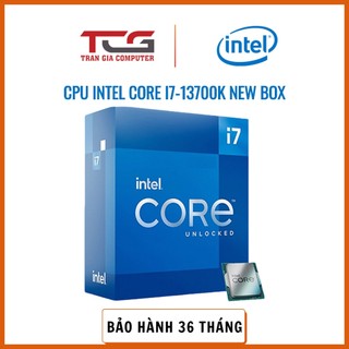 Bộ vi xử lý cpu intel core i7-13700k bảo hành 36 tháng