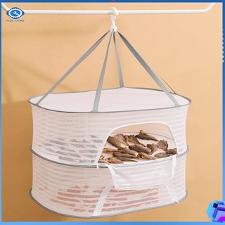 Lồng phơi thực phẩm, lồng phơi cá, chống ruồi chống muỗi, làm bằng lưới polyester, dễ dàng vệ sinh, có thể gấp gọn
