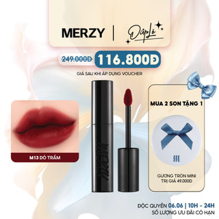  Son Kem Lì Merzy Noir In The Mellow Tint 4g
