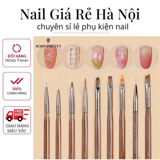 Bộ cọ 9 cây làm nail vẽ móng