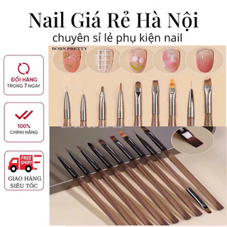 Bộ Cọ 9 Cây Làm Nail Vẽ Móng
