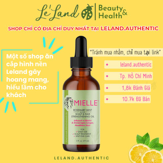 Mielle - Dầu dưỡng dài tóc Mielle Organics Rosemary Mint Scalp & Hair Strengthening Oil 59ml